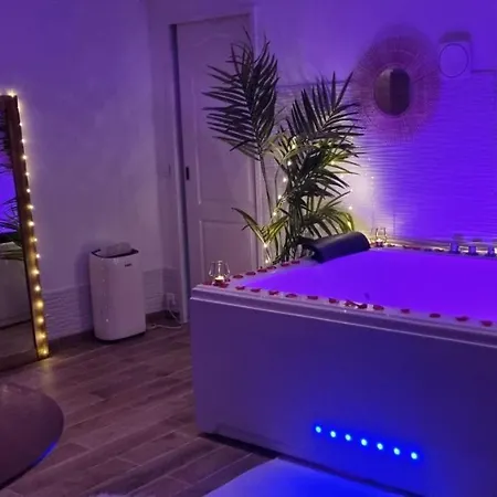 Evasion Romantique De Luxe Jacuzzi Jardin Privé Proche Paris 4*