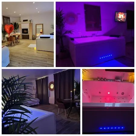 Maison d'hôtes Evasion Romantique De Luxe Jacuzzi Jardin Privé Proche Paris Saint-Prix (Val d'Oise)