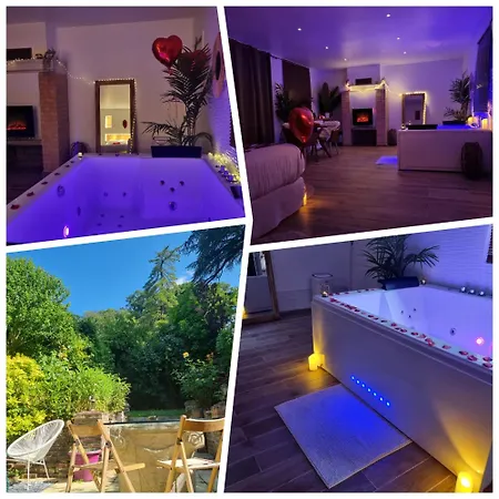 Evasion Romantique De Luxe Jacuzzi Jardin Privé Proche Paris