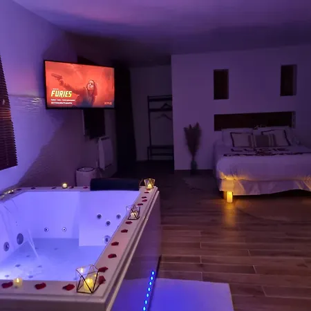 Evasion Romantique De Luxe Jacuzzi Jardin Privé Proche Paris