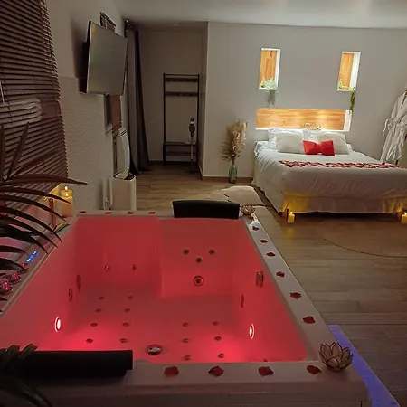 Maison d'hôtes Evasion Romantique De Luxe Jacuzzi Jardin Privé Proche Paris 4*