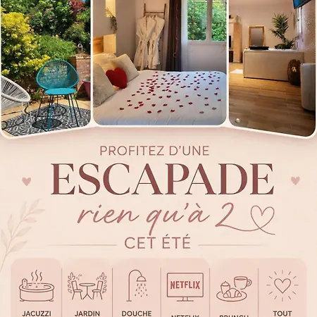 Maison d'hôtes Loft De Luxe Avec Jacuzzi Jardin Privé Près De Paris Et 20min Stade De France Saint-Prix (Val d'Oise)